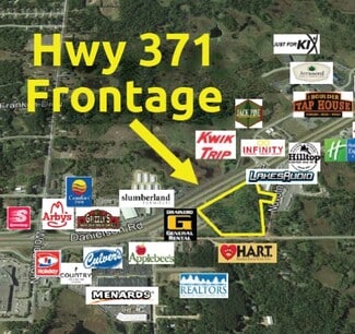 Plus de détails pour Highway 371 N, Baxter, MN - Terrain à vendre