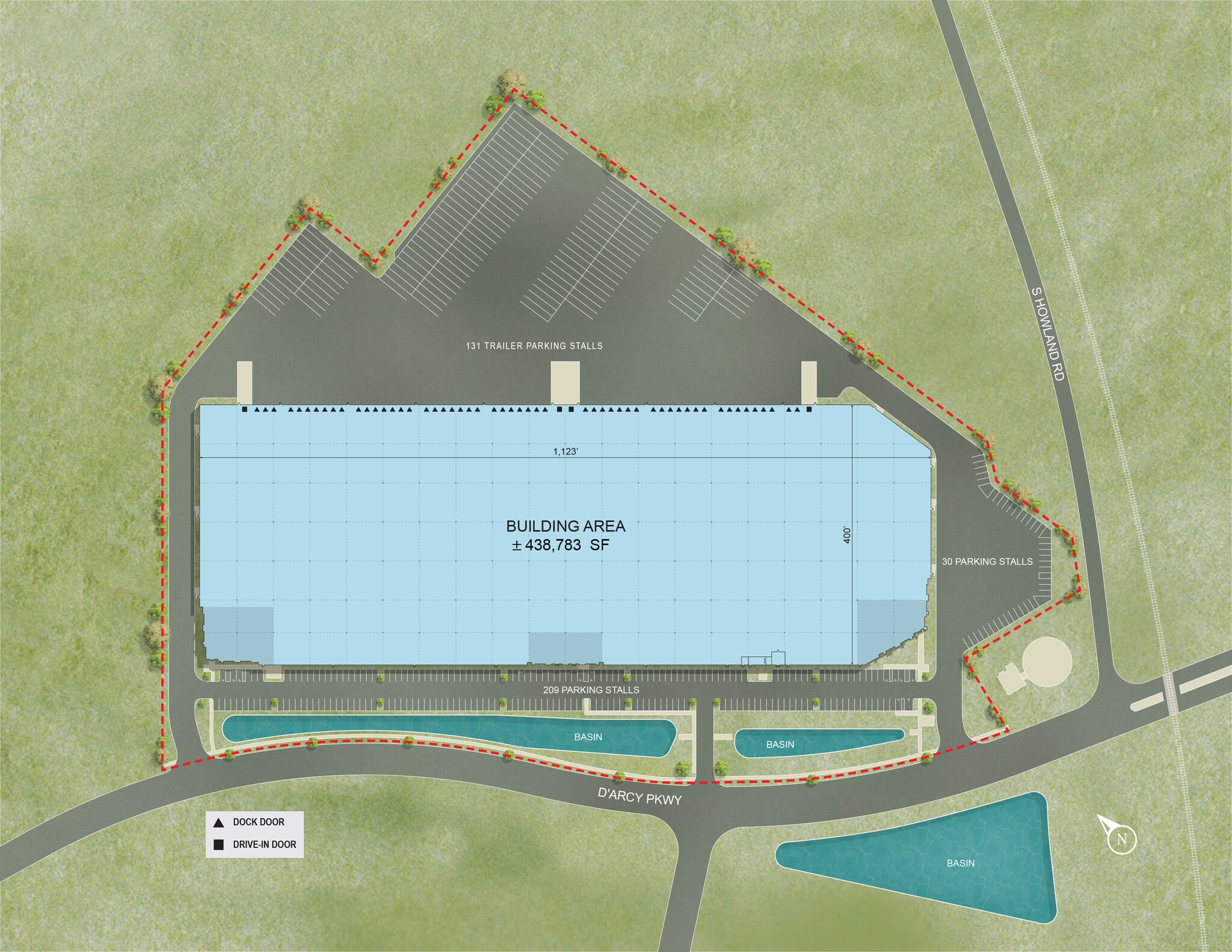 D'Arcy Pkwy & Christopher Way, Lathrop, CA for lease Primary Photo- Image 1 of 3
