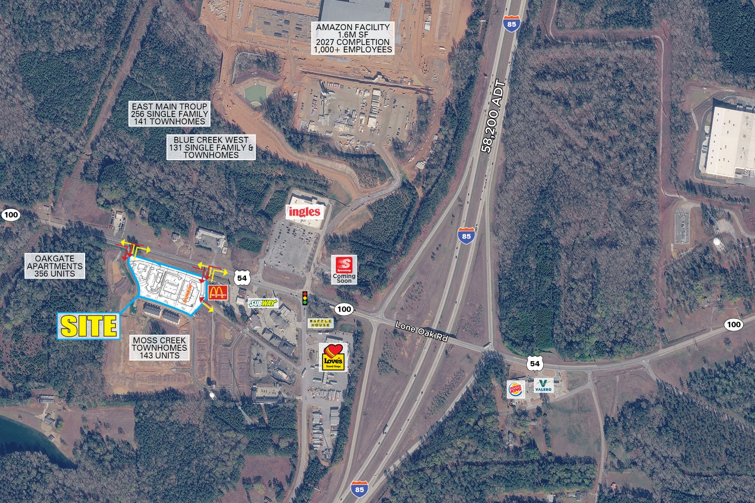 Hwy 54, Hogansville, GA for lease Building Photo- Image 1 of 3