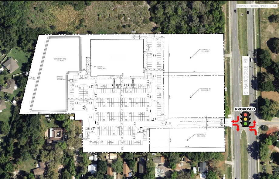 950 S Narcoossee Rd, Saint Cloud, FL for lease - Site Plan - Image 3 of 4