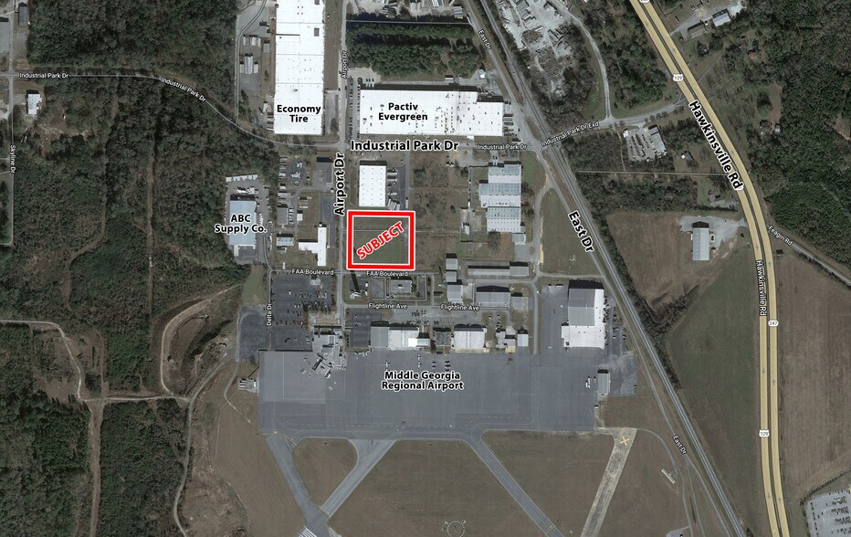 Airport Drive, Macon-Bibb, GA à vendre - Aérien - Image 1 de 5