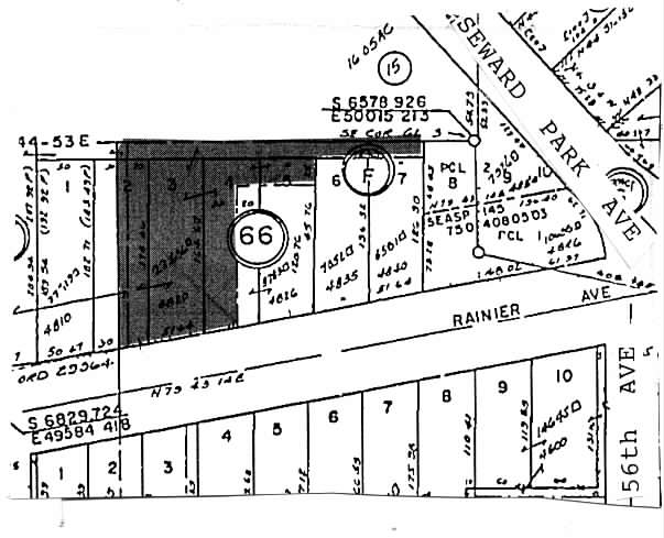 9416 Rainier Ave S, Seattle, WA à louer - Plan cadastral - Image 2 de 5