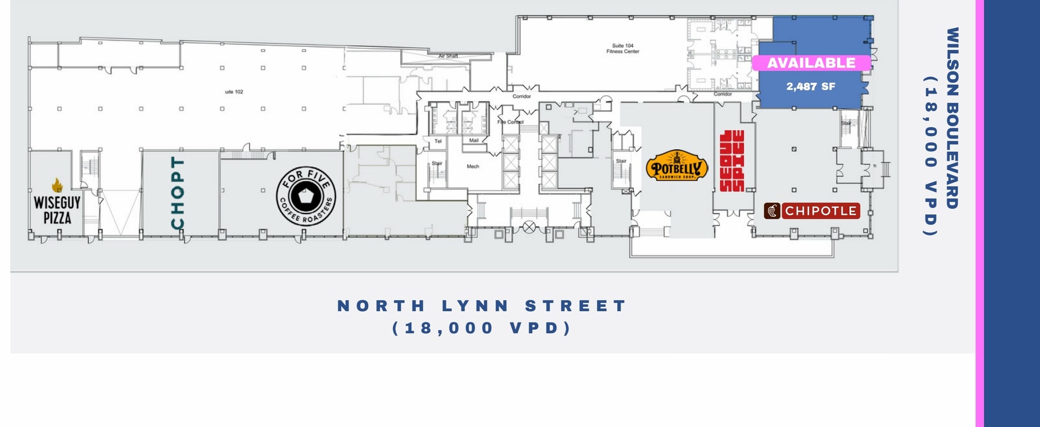 1735 N Lynn St, Arlington, VA for lease Floor Plan- Image 1 of 1