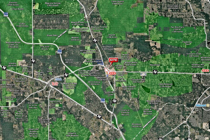 SWC of SPUR 149 at FM 1488 Rd, Magnolia, TX à louer - Photo du bâtiment - Image 1 de 3