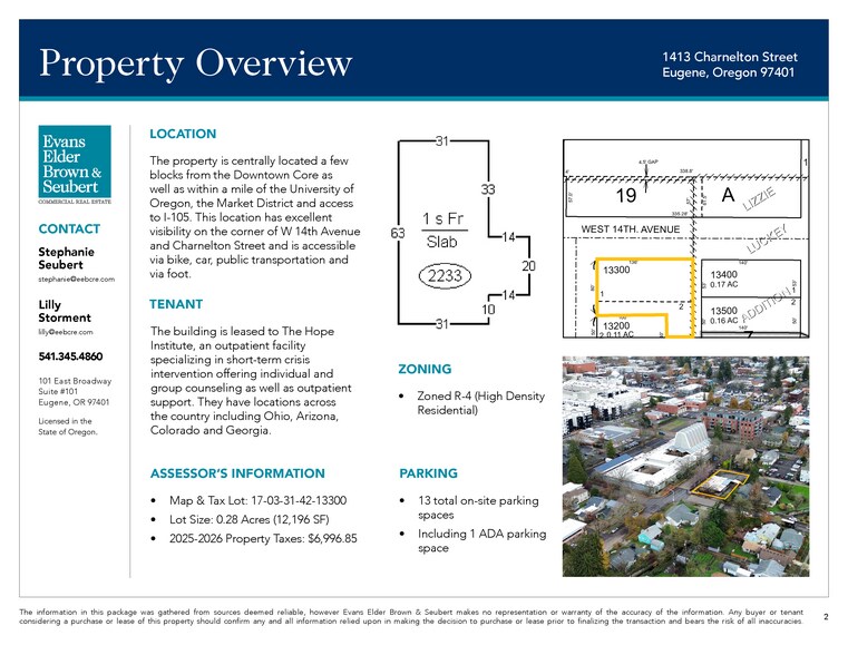 1413 Charnelton St, Eugene, OR à vendre - Photo du bâtiment - Image 3 de 32