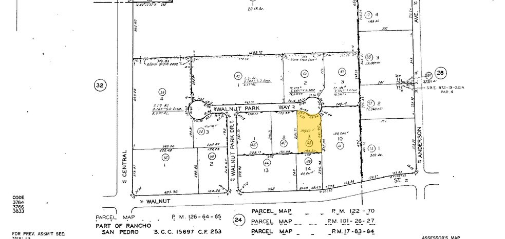1330 W Walnut Pky, Compton, CA à louer - Plan cadastral - Image 2 de 2