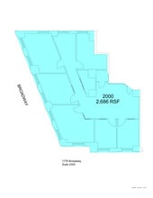 1776 Broadway, New York, NY for lease Site Plan- Image 1 of 6