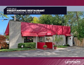 Plus de détails pour 18536 E Warren Ave, Detroit, MI - Commerce de détail à vendre
