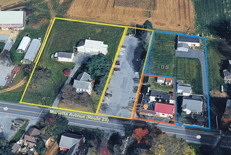 3653-3659 Marietta Ave, Lancaster, PA à vendre - Aérien - Image 1 de 12