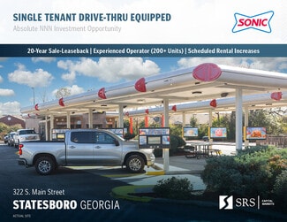 Plus de détails pour 322 S Main St, Statesboro, GA - Commerce de détail à vendre