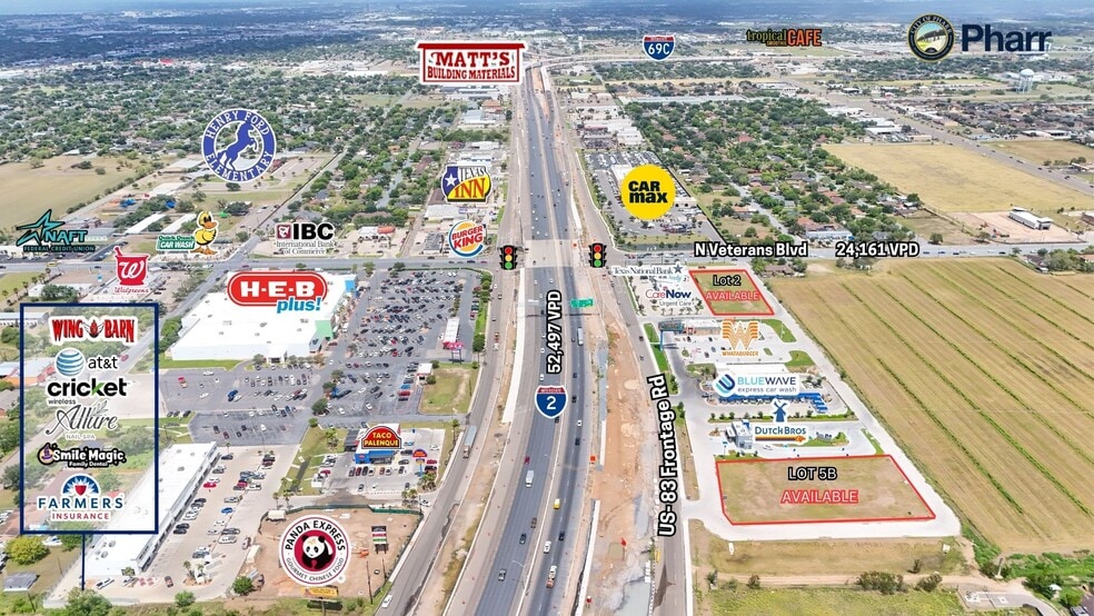 1400 Veterans Blvd, San Juan, TX à vendre - Photo principale - Image 1 de 3