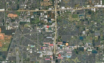 11601 Shadow Creek Pky, Pearland, TX - Aérien Vue de la carte - Image1