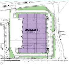 104 Holfords Prairie Rd, Lewisville, TX for lease Site Plan- Image 2 of 2
