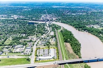 1025 N 3rd St, Lawrence, KS - AÉRIEN  Vue de la carte