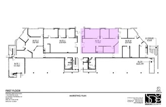 1150 Foothill Blvd, La Cañada Flintridge, CA à louer Plan d’étage type- Image 1 de 1
