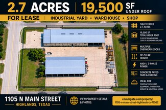 More details for 1105 N Main St, Highlands, TX - Industrial for Lease