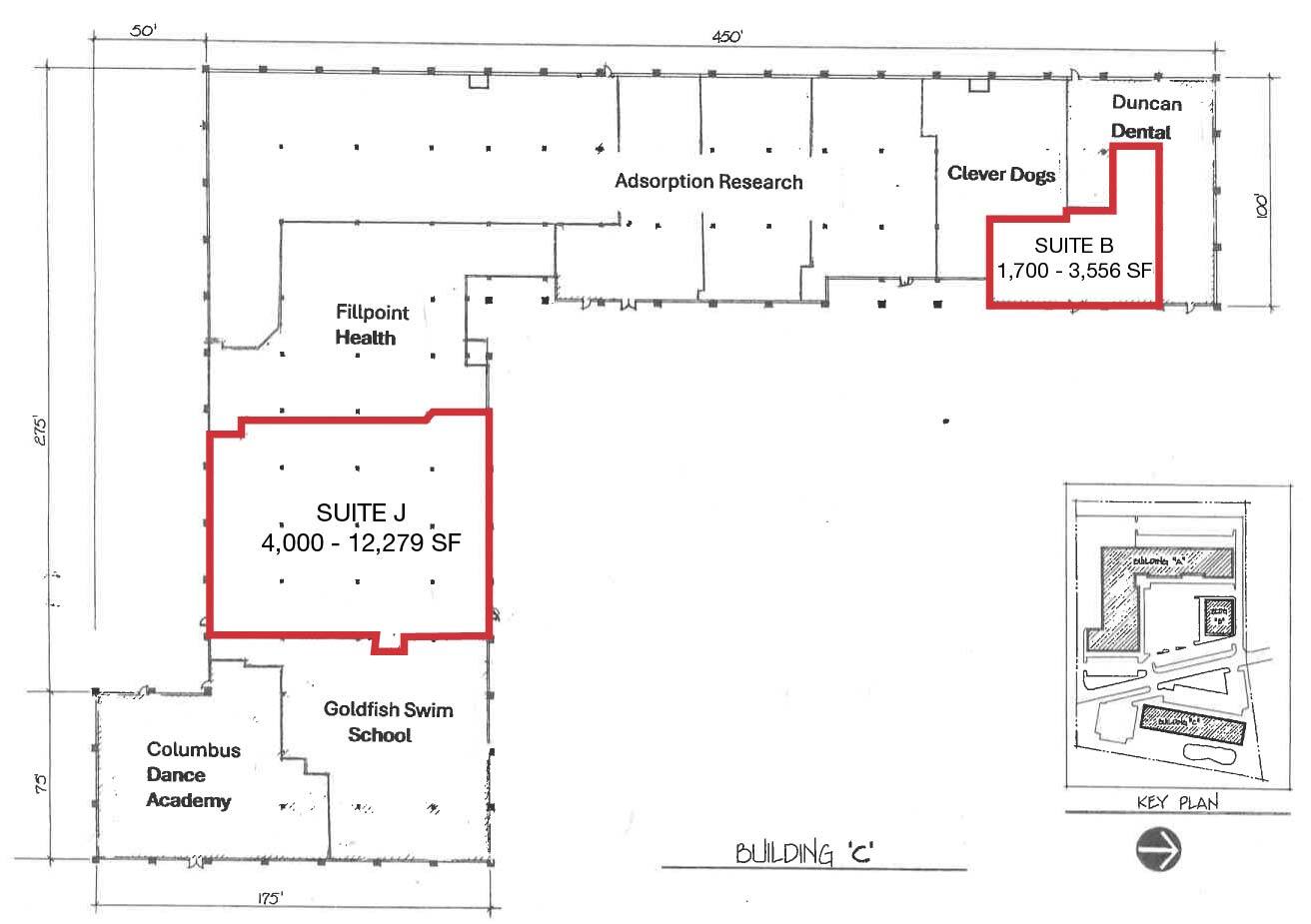 6175 Shamrock Ct, Dublin, OH for lease Site Plan- Image 1 of 2