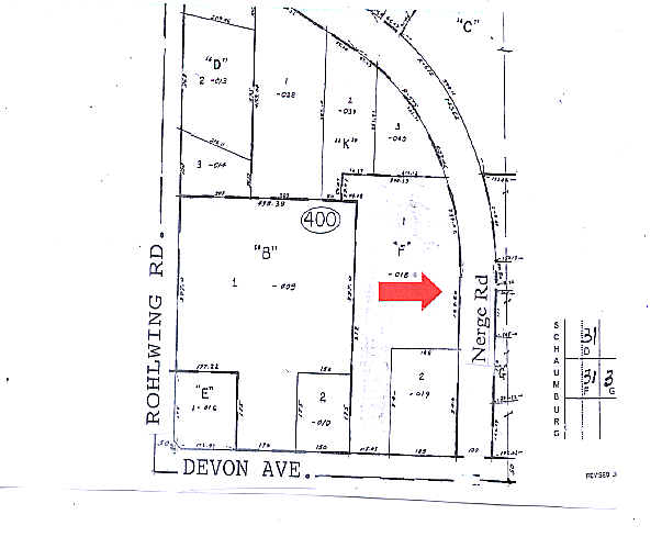 1100 Nerge Rd, Elk Grove Village, IL à louer - Plan cadastral - Image 2 de 6