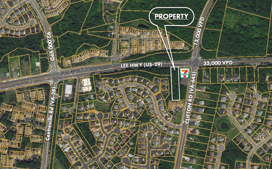 13309 Lee Hwy, Centreville, VA for sale - Aerial - Image 2 of 3