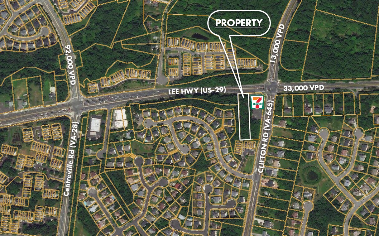 13309 Lee Hwy, Centreville, VA à vendre Aérien- Image 1 de 4