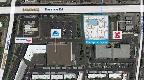 W Baseline Rd & Dobson Rd, Mesa, AZ à louer Photo du bâtiment- Image 1 de 4