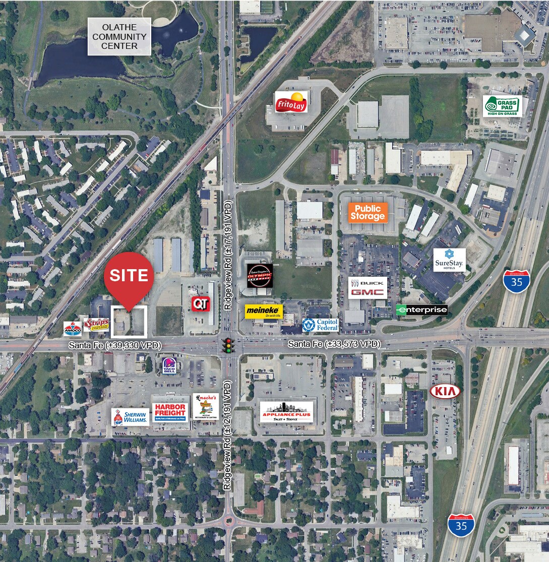 1114 E Santa Fe St, Olathe, KS for lease Primary Photo- Image 1 of 3