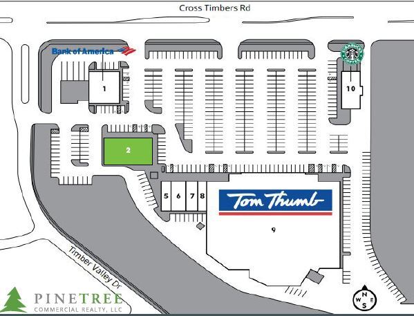 785 Cross Timbers Rd, Flower Mound, TX for lease - Site Plan - Image 1 of 9