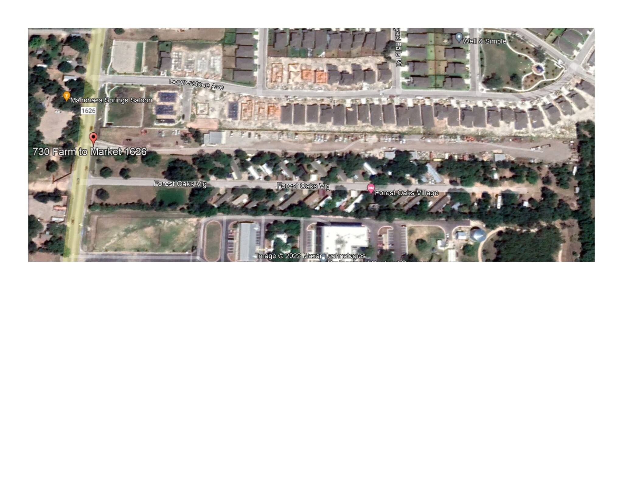 730 W FM 1626, Austin, TX for lease Site Plan- Image 1 of 3