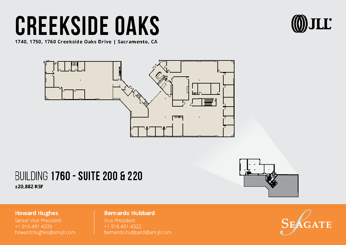 1740 Creekside Oaks Dr, Sacramento, CA for lease Floor Plan- Image 1 of 2