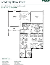 600-650 Academy Dr, Northbrook, IL for lease Floor Plan- Image 1 of 3