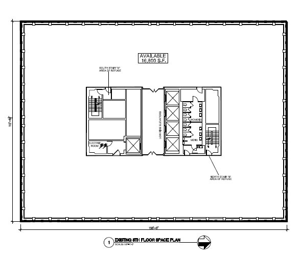 100 Chestnut St, Rochester, NY à louer Plan d’étage- Image 1 de 1