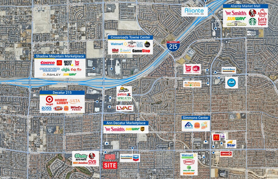 4655 W Ann Rd, North Las Vegas, NV à vendre - Aérien - Image 2 de 2