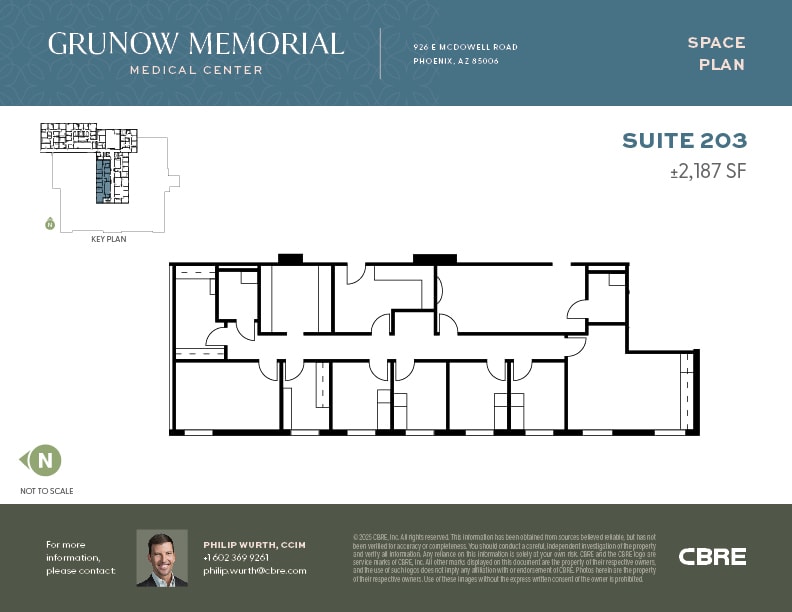 926 E McDowell Rd, Phoenix, AZ for lease Floor Plan- Image 1 of 1