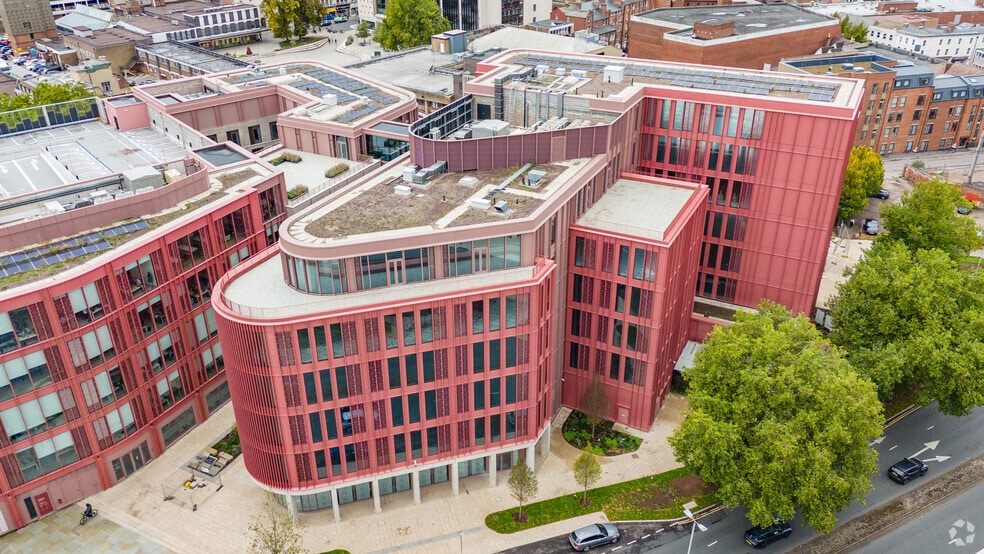 5-7 Cathedral Walk, Gloucester for lease - Aerial - Image 3 of 4