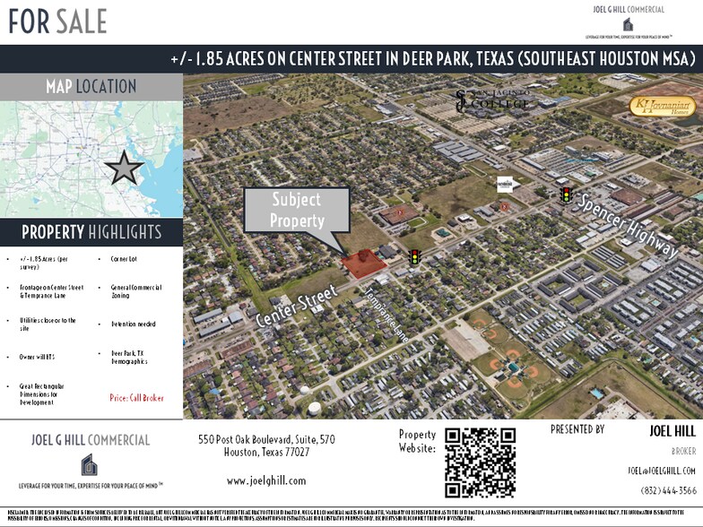 4501 Center St, Deer Park, TX for sale - Aerial - Image 1 of 8