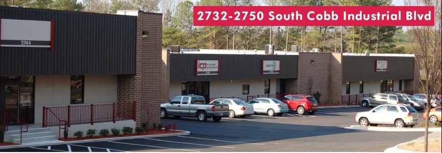 2732-2740 S Cobb Industrial Blvd SE, Smyrna, GA à louer - Photo du bâtiment - Image 3 de 6