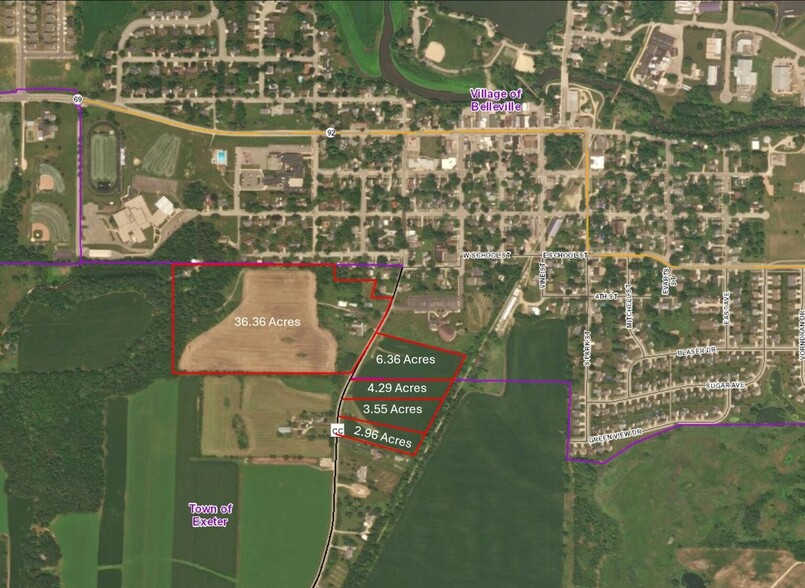 N9673 County Road CC, Belleville, WI for sale - Site Plan - Image 1 of 1