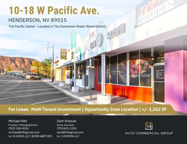 More details for 16 W Pacific Ave, Henderson, NV - Office/Retail, Retail for Lease