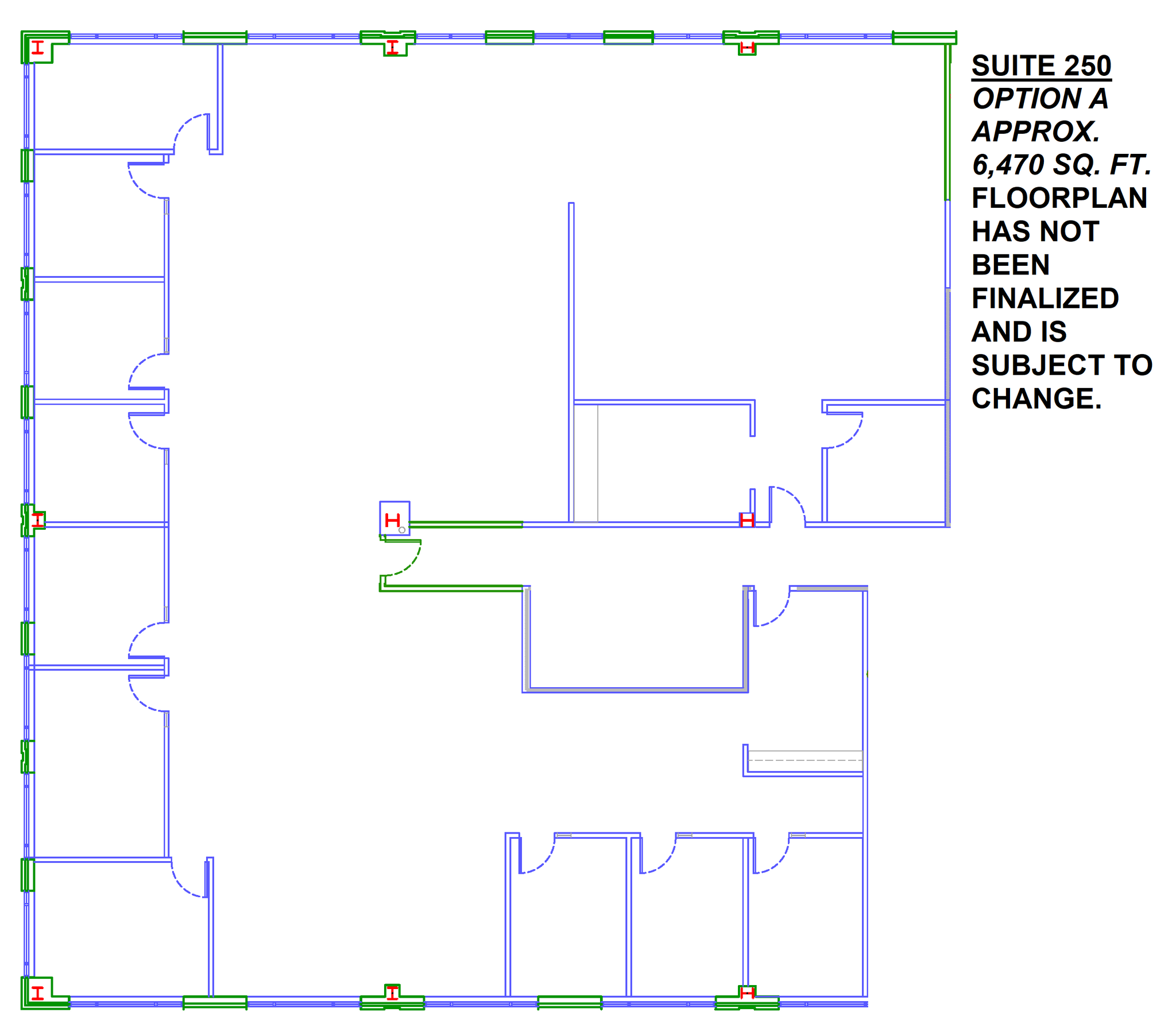 343 E Six Forks Rd, Raleigh, NC à louer Plan d  tage- Image 1 de 3