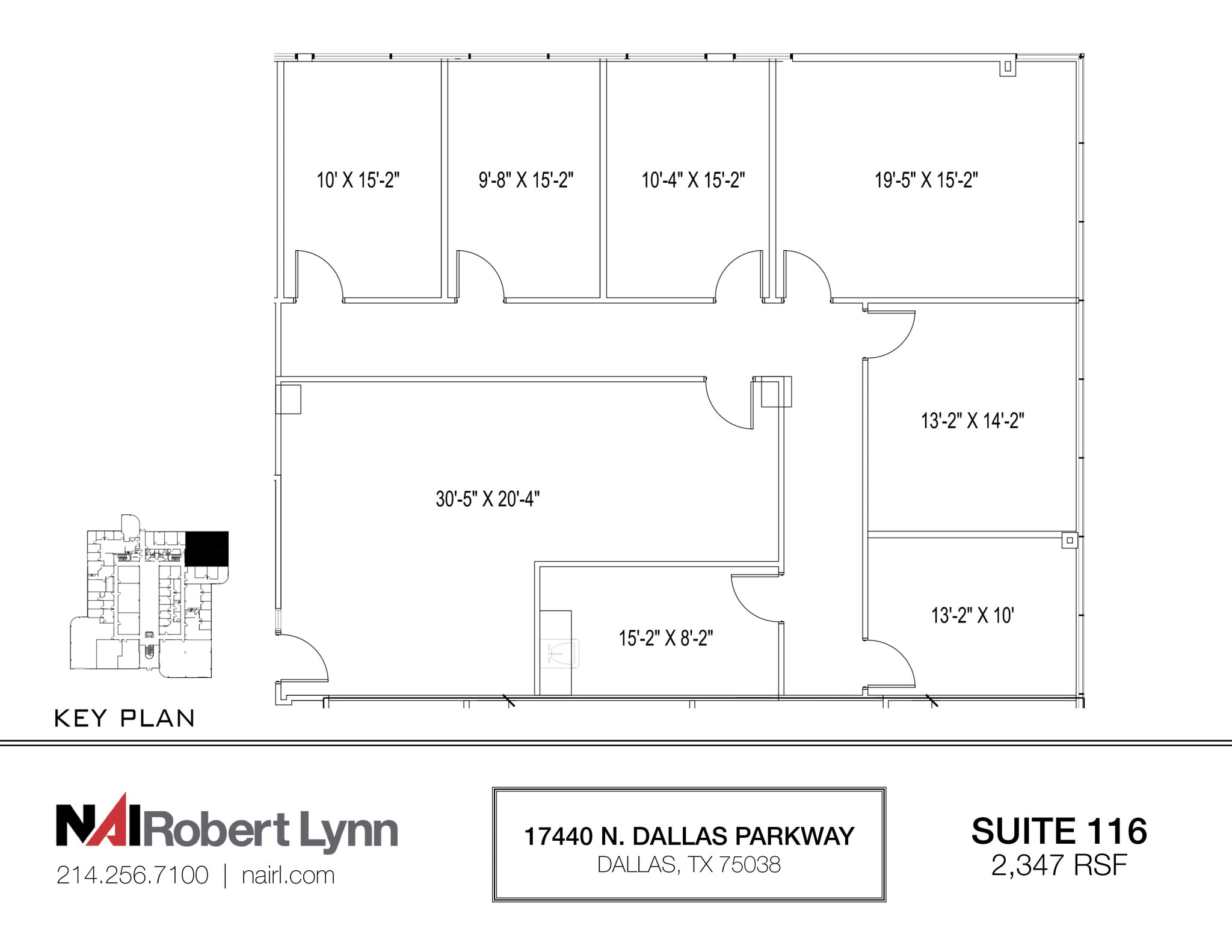 17440 N Dallas Pky, Dallas, TX for lease Floor Plan- Image 1 of 1
