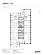 888 3rd St SW, Calgary, AB for lease Floor Plan- Image 1 of 1