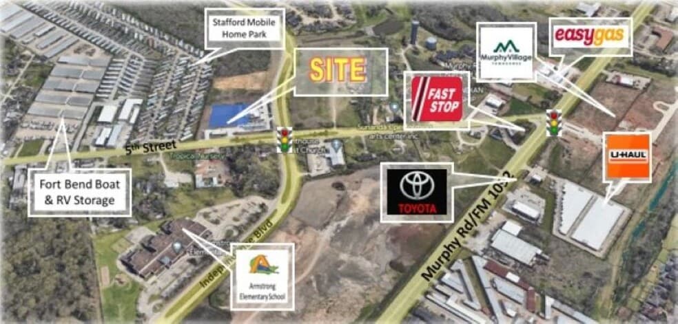 3443 5th, Stafford, TX for sale - Building Photo - Image 2 of 2