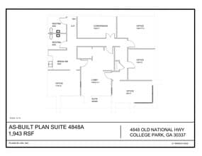 4810-4820 Old National Hwy, Atlanta, GA for lease Site Plan- Image 1 of 1