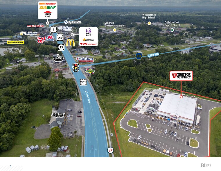 542507 US Highway 1, Callahan, FL à vendre - Photo du bâtiment - Image 3 de 12