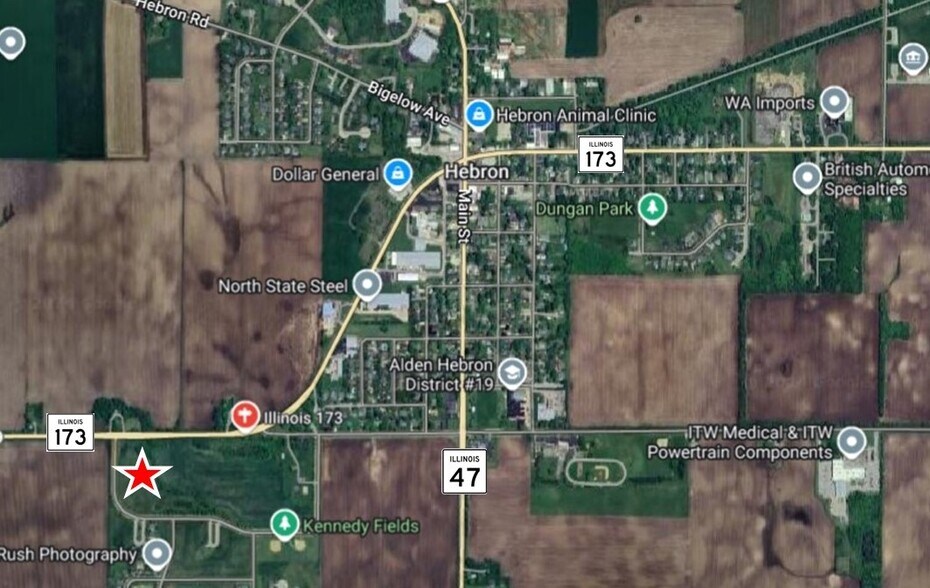 SEC Route 173, Hebron, IL à vendre - Photo du bâtiment - Image 2 de 4