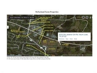 E Division Street And Old Lebanon Dirt Rd, Mount Juliet, TN for sale - Aerial - Image 3 of 10