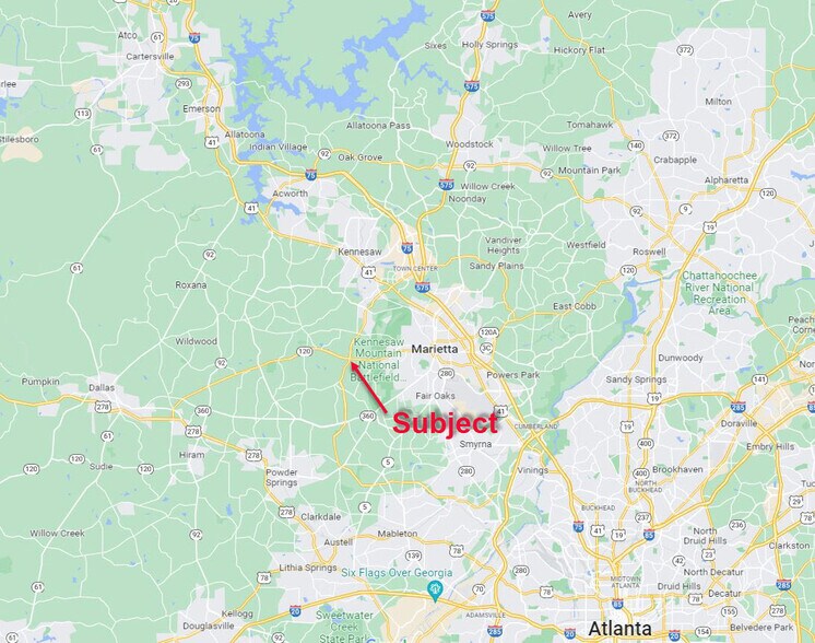 3561 Ernest Barrett Pky, Marietta, GA à vendre - Photo du bâtiment - Image 2 de 8