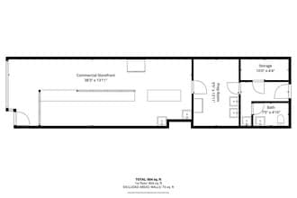 14363 243rd St, Rosedale, NY for lease Floor Plan- Image 2 of 2