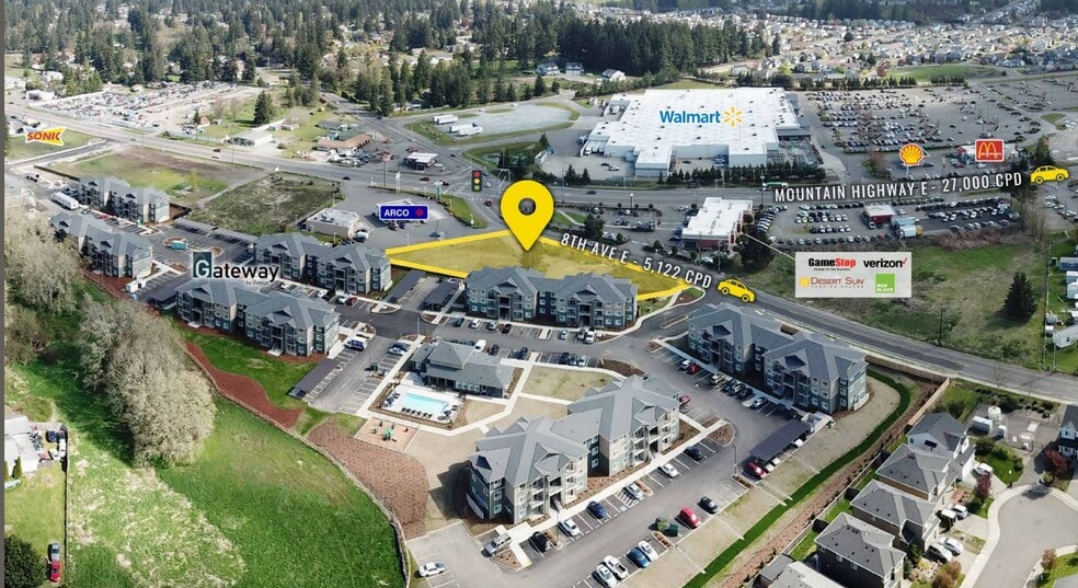 8th Ave And Mountain Hwy E, Spanaway, WA à vendre - Photo du bâtiment - Image 2 de 2