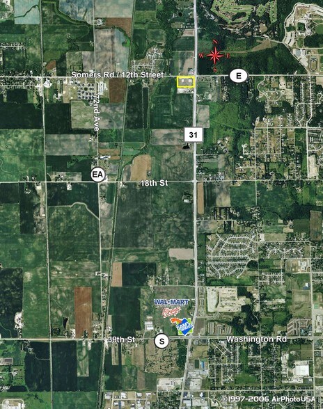 1200 Green Bay Rd, Somers, WI for sale - Aerial - Image 2 of 3